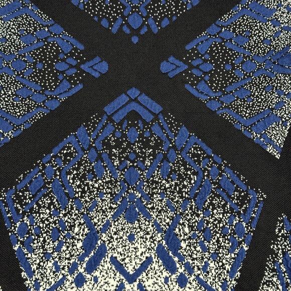 BCBGMAXAZRIA Women's Gari Gradient Geometric Jacquard Dress Black Combo Sz Small - Picture 7 of 7